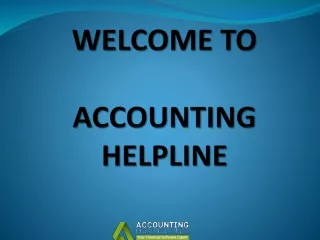 welcome to accounting helpline