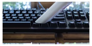 How to properly clean a mechanical keyboard