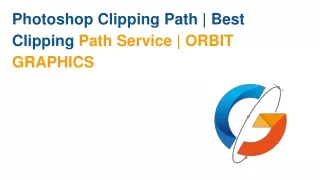 Photoshop Clipping Path _ Best Clipping Path Service _ ORBIT GRAPHICS