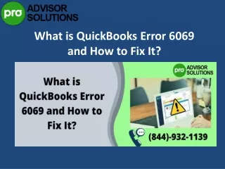 what is quickbooks error 6069 and how to fix it