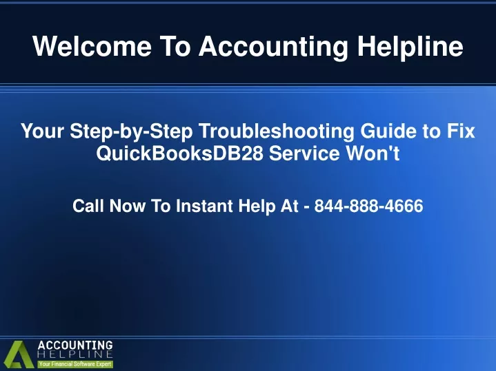 welcome to accounting helpline