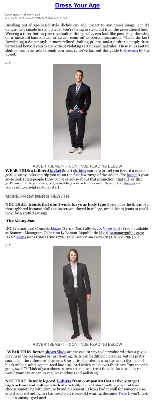 dress your age