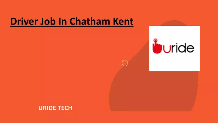 driver job in chatham kent