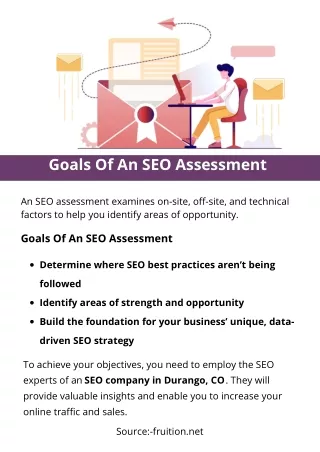 goals of an seo assessment
