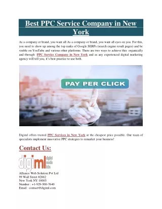 best ppc service company in new york
