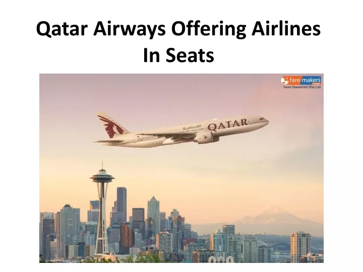 qatar airways offering airlines in seats