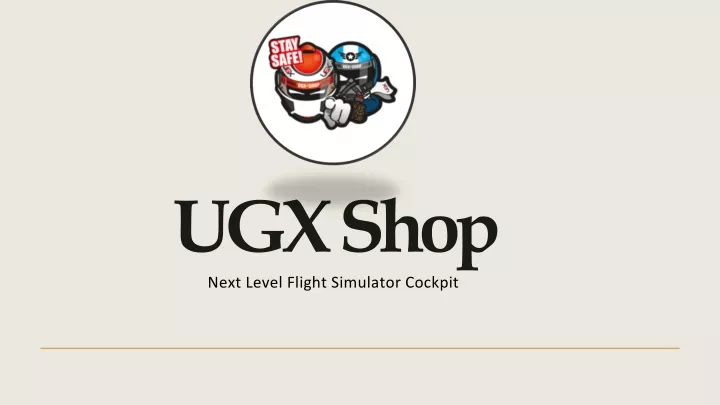 ugx shop next level flight simulator cockpit