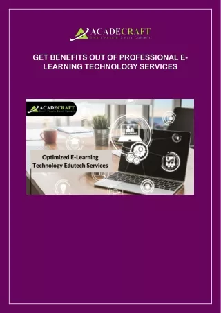 get benefits out of professional e learning