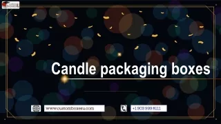 candle packaging boxes