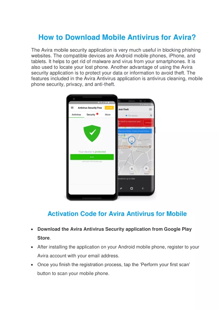how to download mobile antivirus for avira