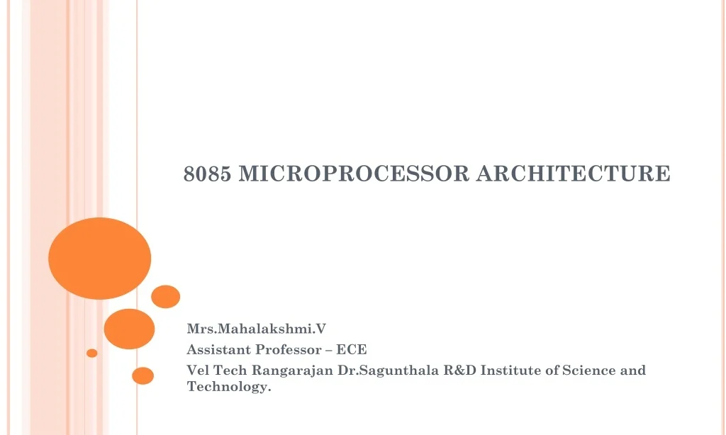 PPT - Architecture of 8085 PowerPoint Presentation, free download - ID ...
