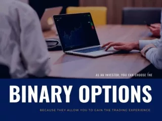 Binary options market