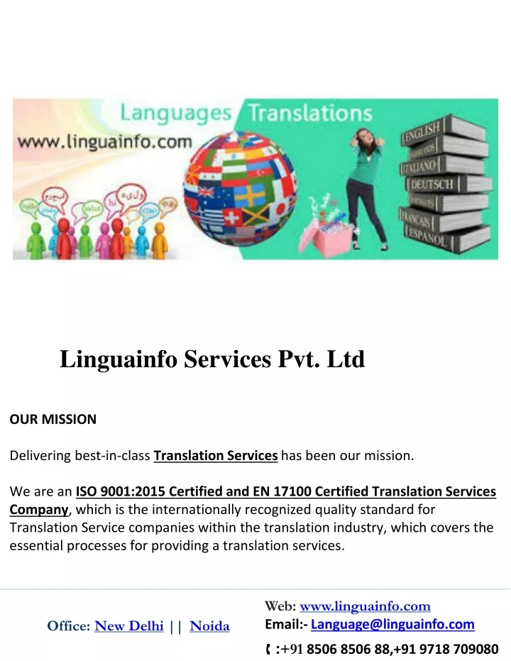 linguainfo services pvt ltd