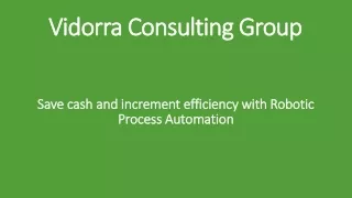 Save cash and increment efficiency with Robotic Process Automation