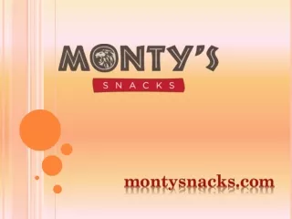 montysnacks com