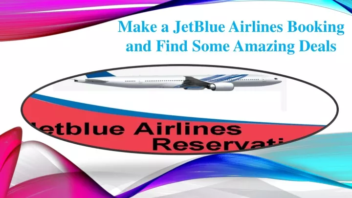 make a jetblue airlines booking and find some