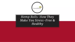 Hemp Flower Pre Rolls – SourceBody
