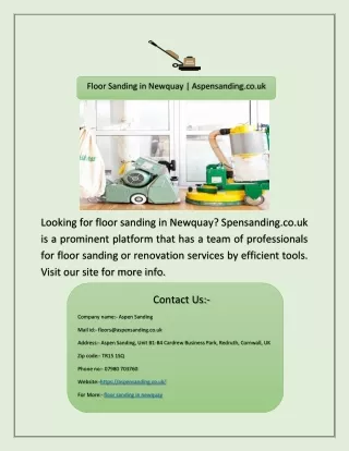 floor sanding in newquay aspensanding co uk