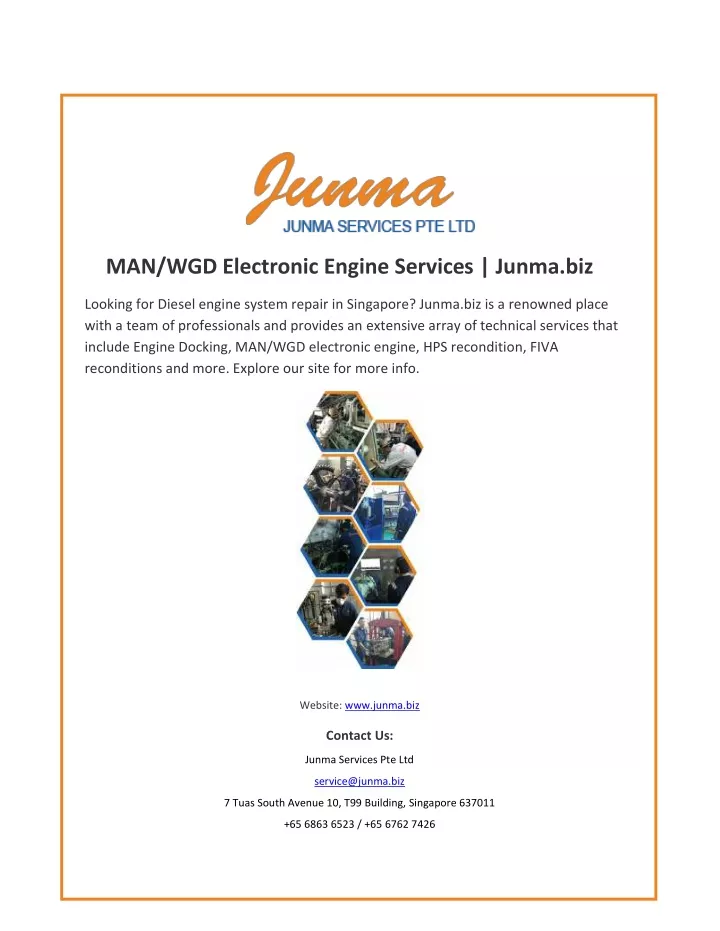man wgd electronic engine services junma biz