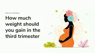 Know Average Weight Gain During Pregnancy | Real Life Well Being