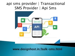 api sms provider transactional sms provider