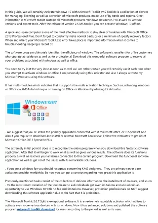 microsoft toolkit download