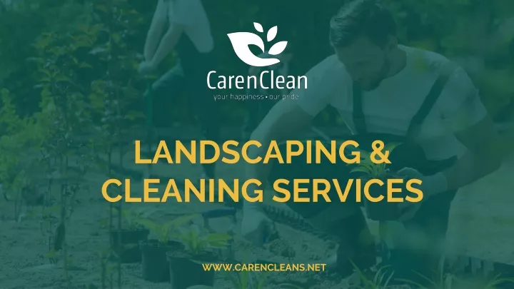 landscaping cleaning services
