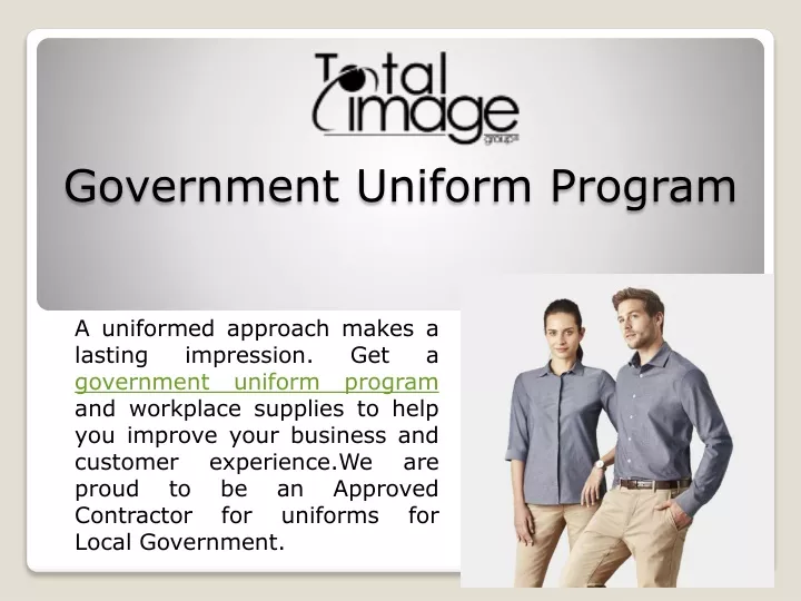 government uniform program