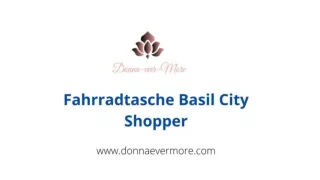 Fahrradtasche Basil City Shopper - Donna Ever More