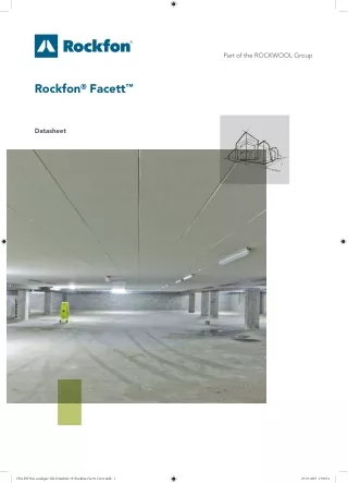 Rockfon Facett Soffit Panel