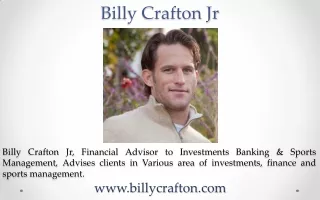 Billy Crafton, Financial Advisor in San Diego -  Plan for Your Financial Future