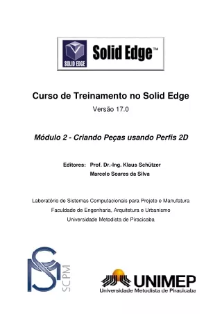 curso de treinamento no solid edge