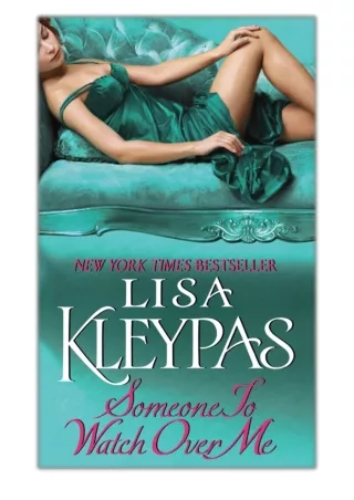[PDF] Free Download Someone to Watch over Me By Lisa Kleypas