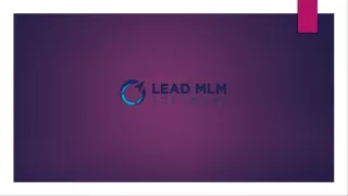 Best MLM Company To Join In 2021 - LEAD MLM SOFTWARE