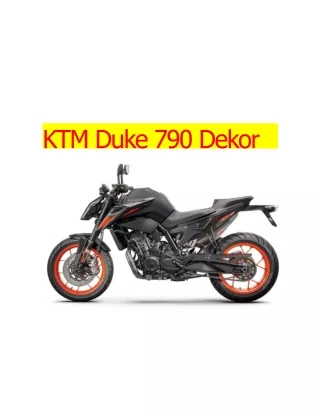 KTM Duke 790 Dekor