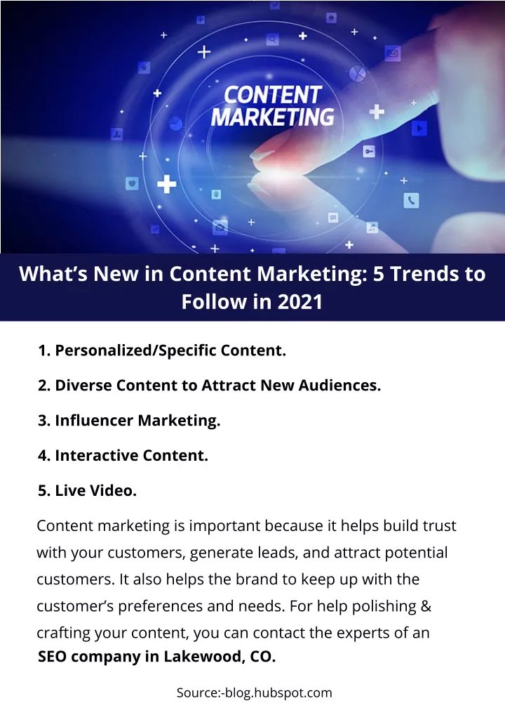 what s new in content marketing 5 trends