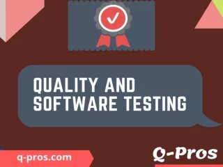 Software Performance Testing Service Provider