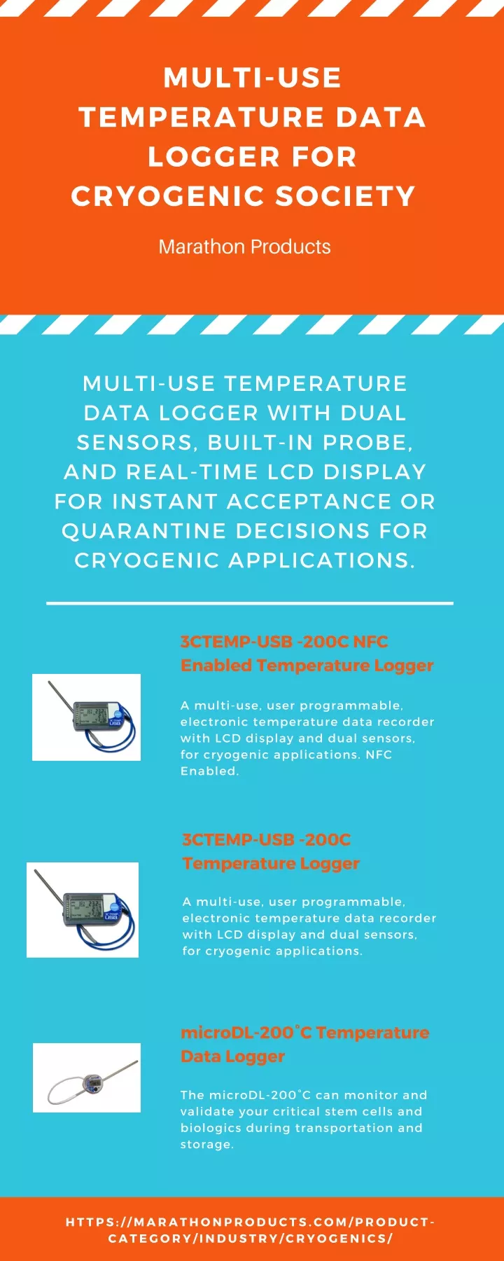 multi use temperature data logger for cryogenic