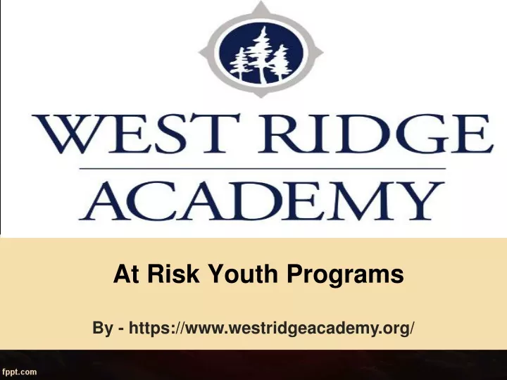 Ppt At Risk Youth Programs Powerpoint Presentation Free Download