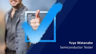 Yuya Watanabe - Semiconductor Tester