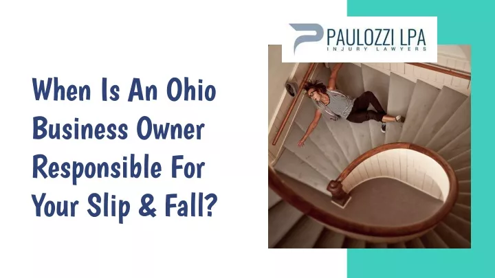 when is an ohio business owner responsible