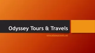 odyssey tours travels