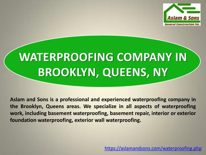 waterproofing company in brooklyn queens ny