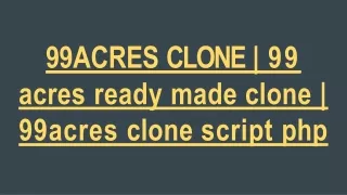99acres clone 99