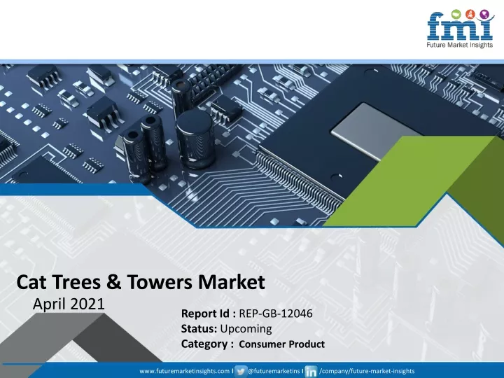 cat trees towers market april 2021