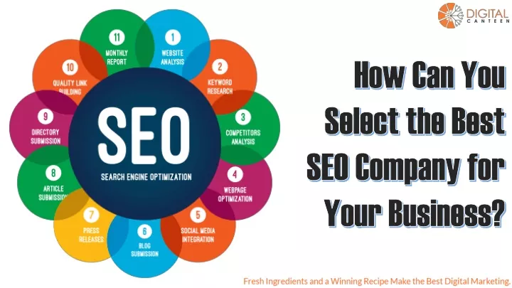 how can you select the best seo company for your