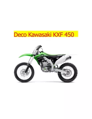 Déco Kawasaki KXF 450
