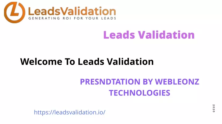 leads validation