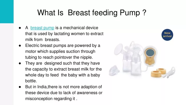 what is breast feeding pump