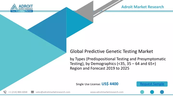 global predictive genetic testing market
